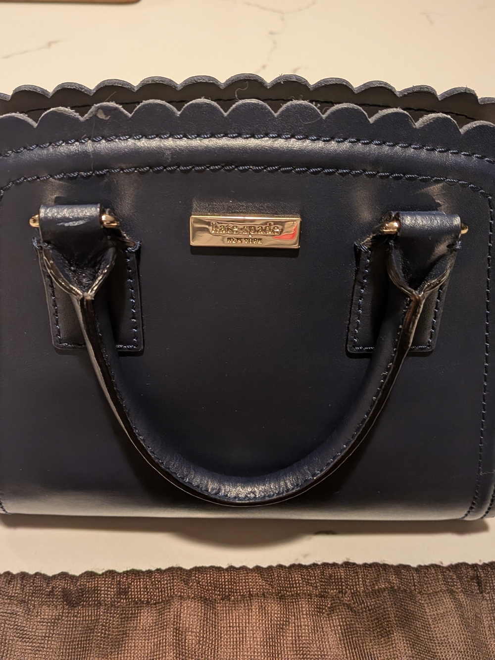 Kate Spade Payton Medium Satchel Crossbody Women's Bag - Blue